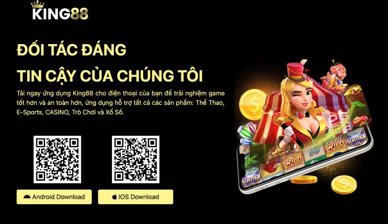 King88 – King88.com Nhà cái Trực Tuyến Số 1, Link Vào King88 Mới Nhất 10 Ứng dụng di động tiện lợi