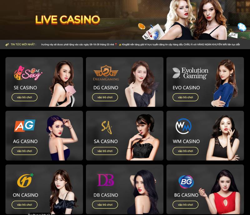 King88 – King88.com Nhà cái Trực Tuyến Số 1, Link Vào King88 Mới Nhất 4 live casino king88